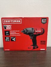 Craftsman V20 Cordless Impact Wrench Tool Only Cmcf900b Free Shipping