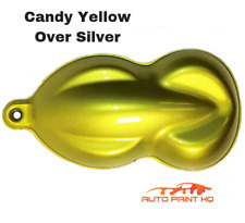 Candy Yellow Basecoat Quart Complete Kit Over Silver Base