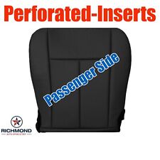 2015 Ford Expedition - Passenger Side Bottom Perforated Leather Seat Cover Black
