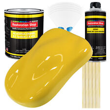 Restoration Shop Daytona Yellow Acrylic Enamel Gallon Kit Auto Paint