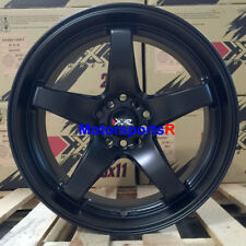 Xxr 555 Wheels 18 25 Flat Black Deep Lip Staggered Rims 5x100 13 16 Scion Frs