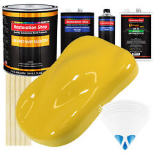 Daytona Yellow Gallon Urethane Basecoat Clearcoat Car Auto Paint Kit