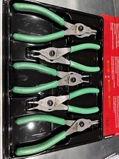 Snap On Snap Ring Pliers Srpcr105g New 5 Piece Set