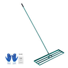 Vevor Lawn Leveling Rake 48x10 Level Lawn Tool With 78 Steel Extended Handle