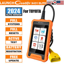 Launch Creader Elite For Toyota Car Obd2 Diagnostic Scanner Ecu Key Coding Immo