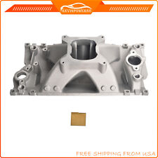 Single Plane High Rise Intake Manifold For Small Block Chevy Sbc 350 Vortec