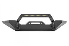Rough Country Front Full Width Led Bumper For 87-06 Jeep Wrangler Yjtj - 10595