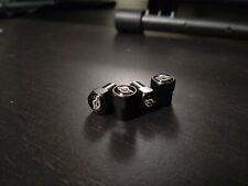 Black Mini Wing Tire Valve Caps 4pc Set
