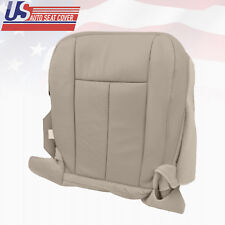 2009 2010 Ford Expedition Passenger Bottom Perforated Leather Seat Cover Gray