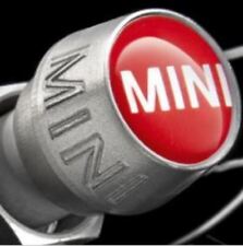 Oem Mini Cooper Valve Stem Caps Red Mini Text Wordmark Aluminum 36122447404