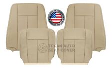 2007 To 2014 Ford Expedition Perforated Synthetic Leather Seat Cover Camel Tan