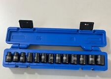 New Cornwell Tools Blue Power Cbpi2m 13pc. Metric Impact Socket Set 38 Drive