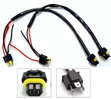 Hid Kit Extension Wire 9003 H4 Two Harness Head Light Bulb Adapter Replacement