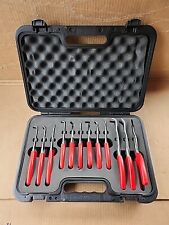 Snap On Tools Srpcr112 12 Pc Snap Ring Pliers Set Red