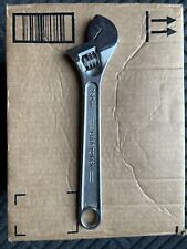 Vintage Craftsman Tools 10 250mm Long Adjustable Wrench 44604 Usa Forged