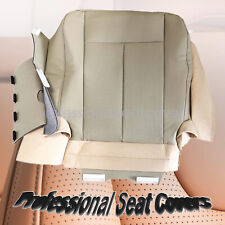 Driver Bottom Leather Seat Cover Camel Tan For 2007-2014 Ford Expedition