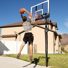 In-ground Adjustable Height Basketball Hoop Backboard Pro-style Slam-it Rim