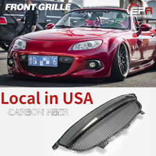 For Mazda Mx5 Roaster Miata Nc3 Carbon Front Grill Mesh For Oem Bumper