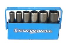 Cornwell Tools Usa 6 Piece 14 Drive Sae Deep Impact Socket Set 14 To 916