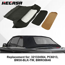For Bmw E30 E36 325i 318i 86-93 Convertible Soft Top Replacementclear Window