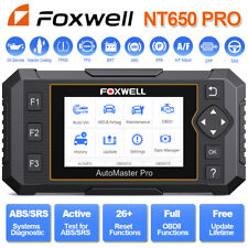 Foxwell Nt650 Pro Bidirectional Abs Srs Reset Scanner Car Obd2 Diagnostic Tool